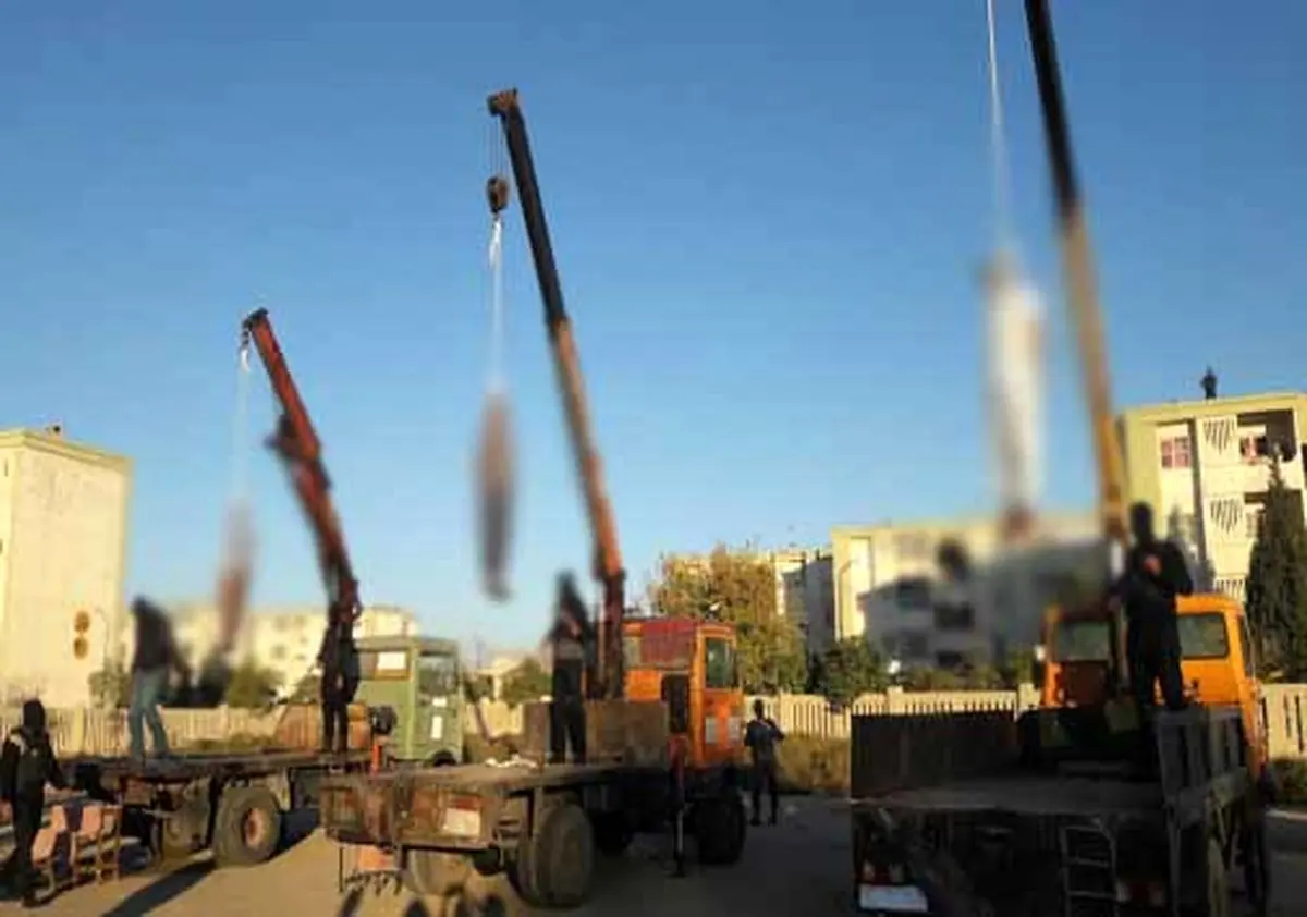 سه سارق مسلح در شیراز اعدام شدند+فیلم