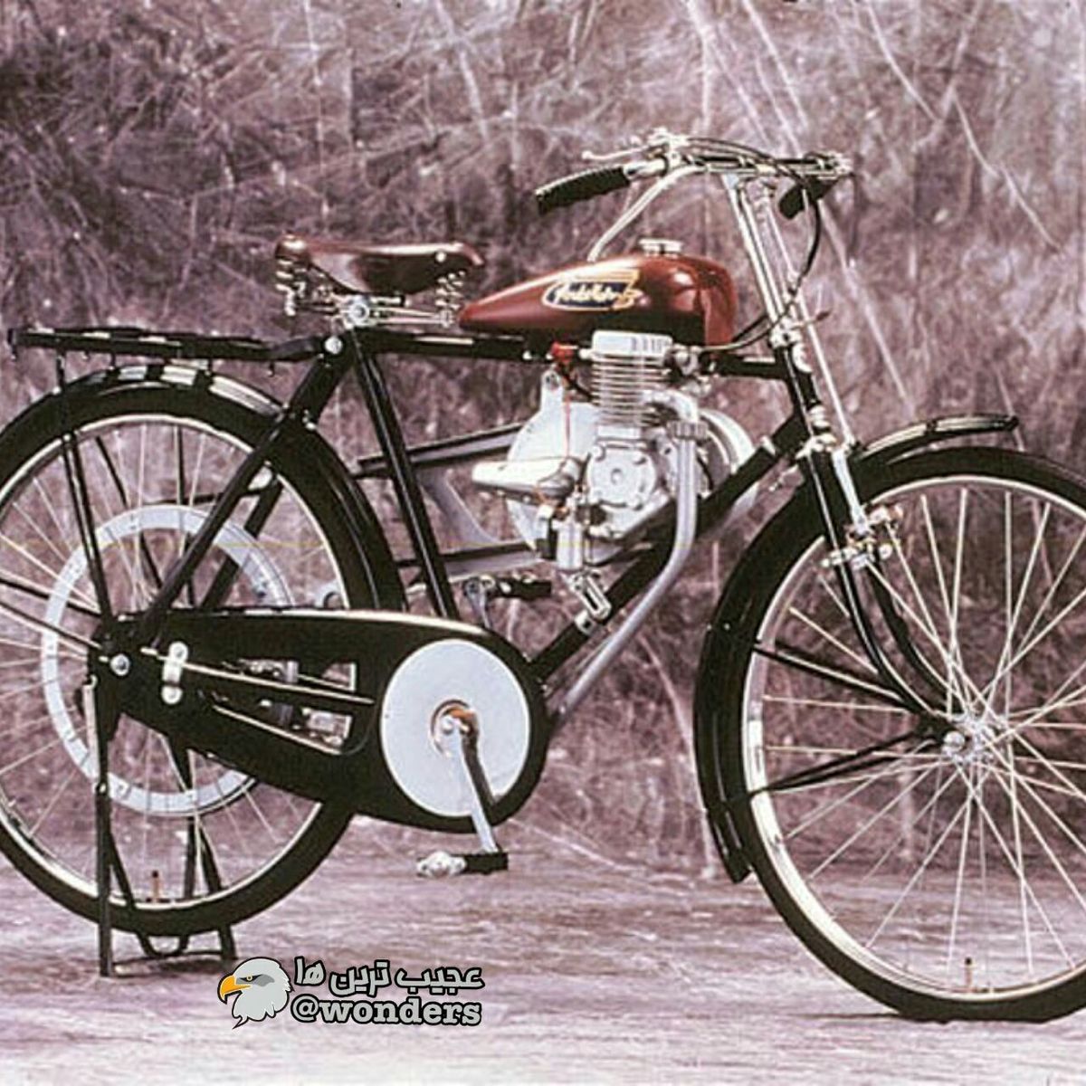 اولین دوچرخه موتوری هندا