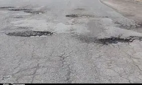 اوضاع نامناسب جاده منتهی به میراث جهانی تخت سلیمان تکاب به روایت تصویر