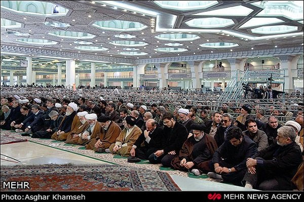 نماز جمعه تهران از دوم آذر در مصلی اقامه می شود