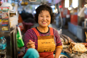 زنان شاغل در بازارهای کره جنوبی +تصاویر