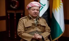 مسعود بارزانی وارد بغداد شد