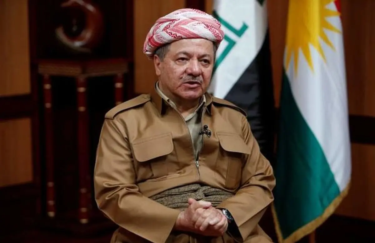 مسعود بارزانی وارد بغداد شد