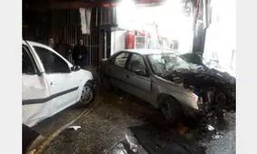 تصاویری از کورس خونین راننده ایلامی