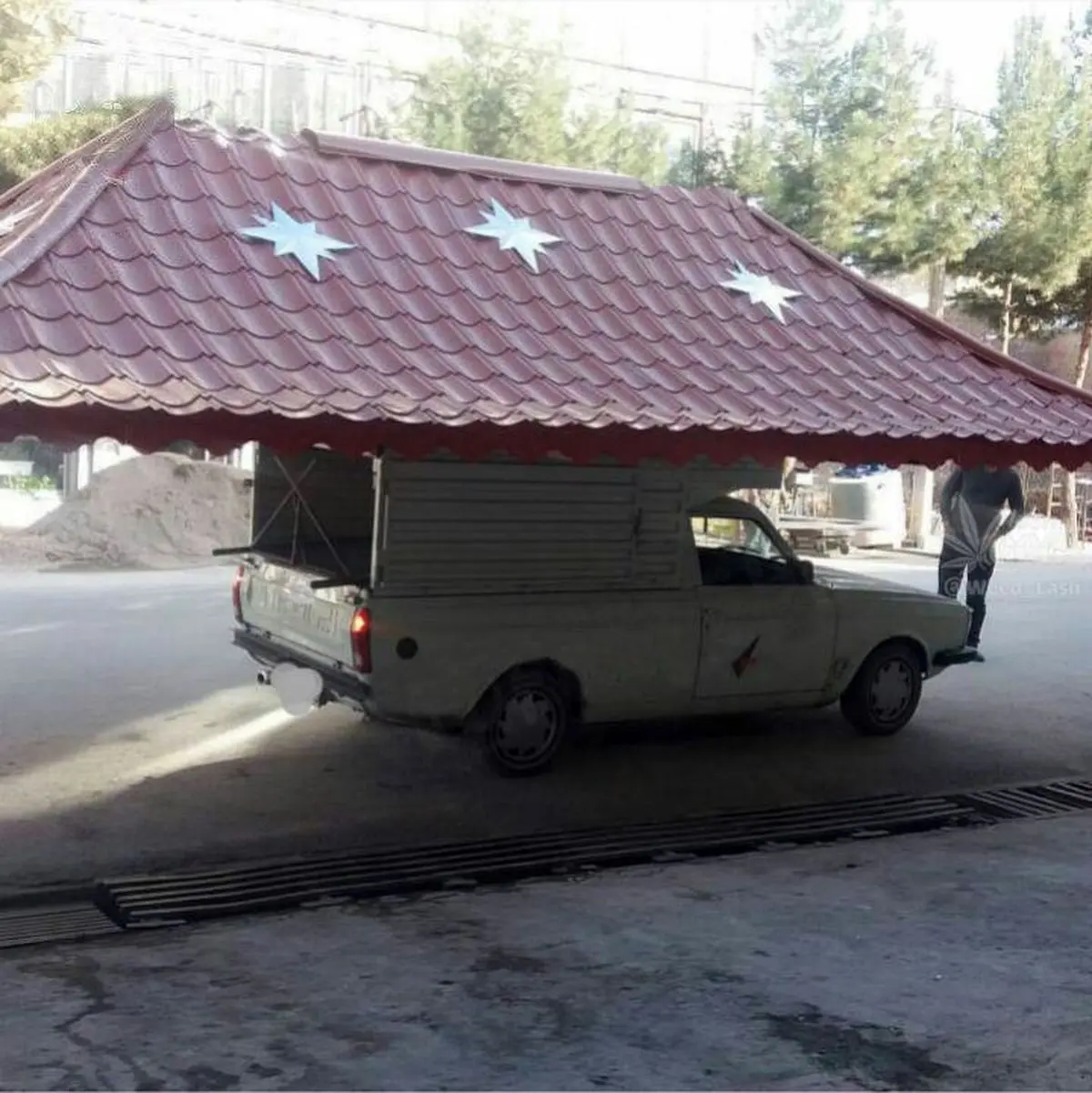 تنها خونه ای که میشه تو این گرونی خرید البته با پس انداز چند سال