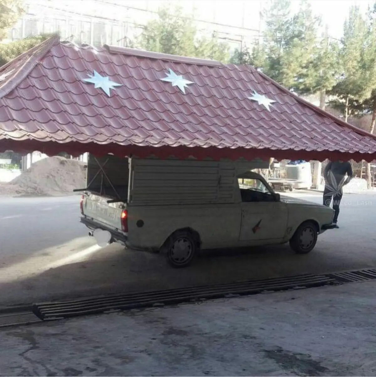 تنها خونه ای که میشه تو این گرونی خرید البته با پس انداز چند سال