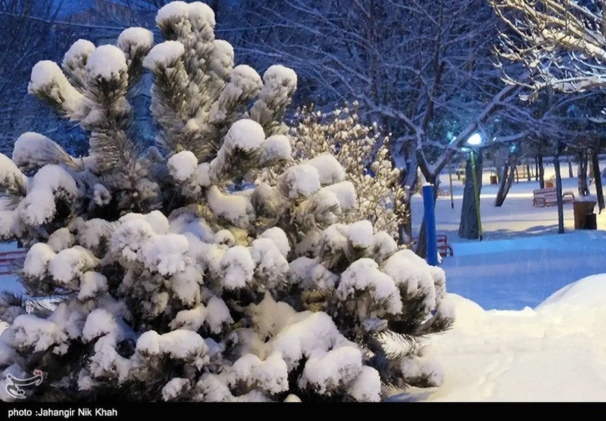 اردبیل تنها استان کشور با بیشینه و کمینه دمای زیر صفر درجه
