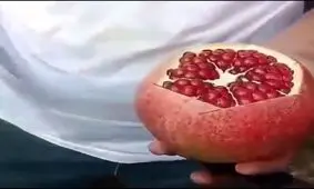 طریقه پوست کندن انار
