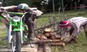 تبدیل موتورسیکلت به اره