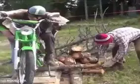 تبدیل موتورسیکلت به اره