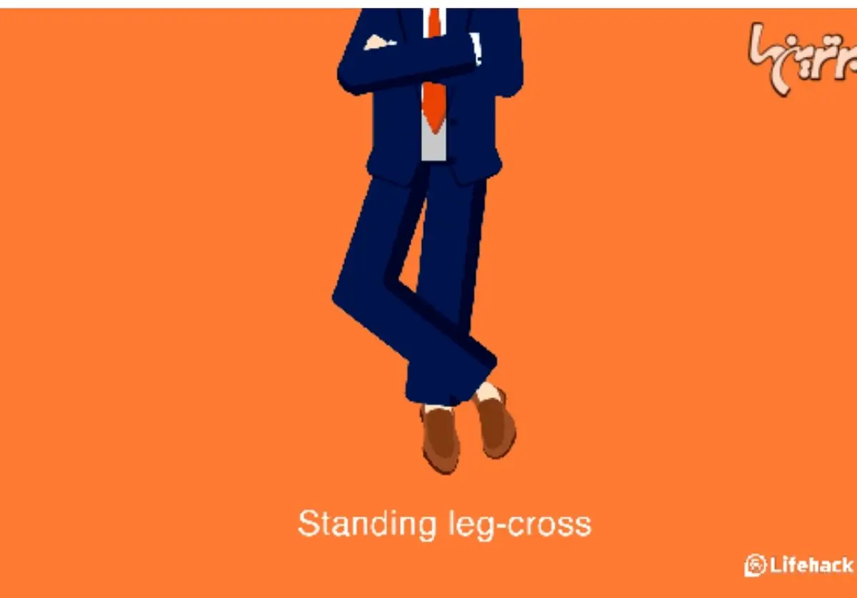 شخصیت شناسی از روی مدل قرار گرفتن پاها