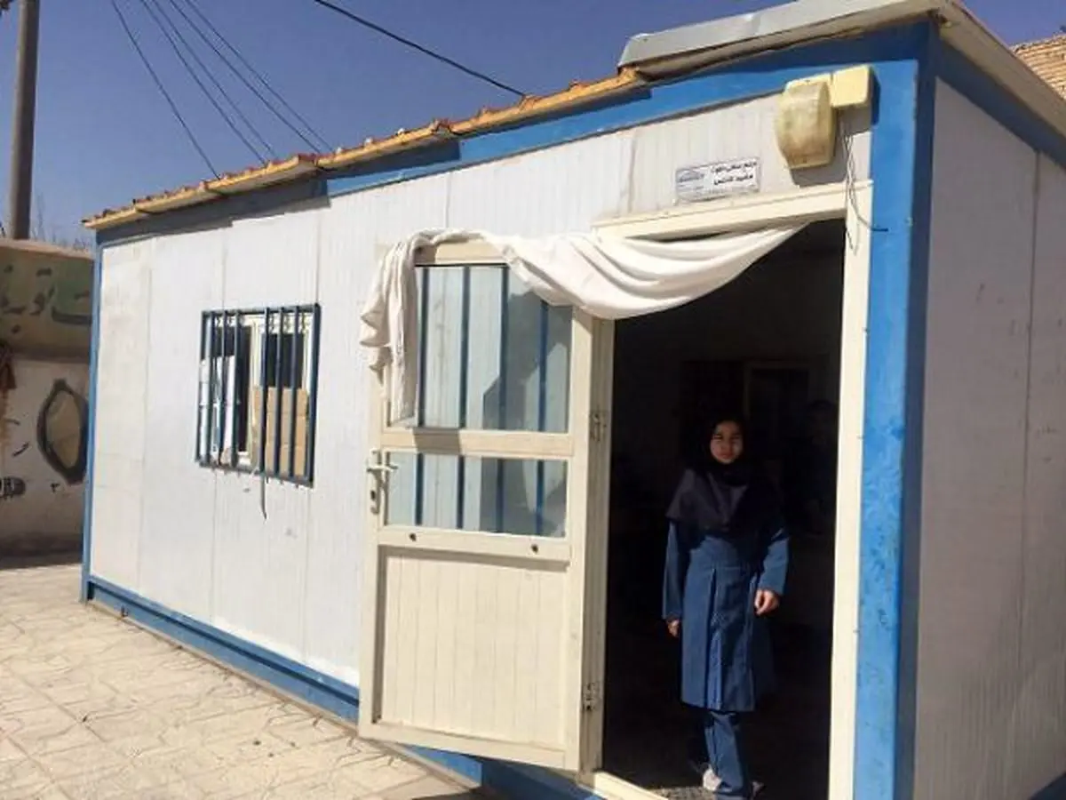 رویاهای زلزله زدگان سرپل ذهاب محتاج یک «کانکس»/دخترانی که می خواهند سد کنکور را بشکنند اما ...