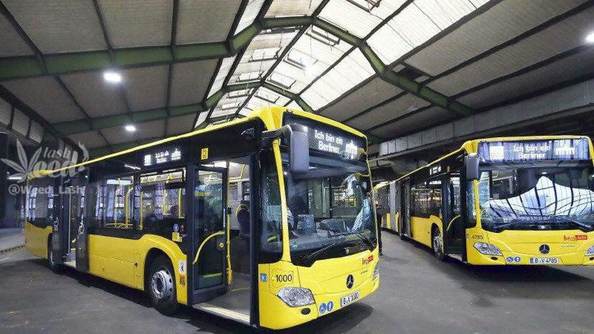 اولین اتوبوسهای شرکت بنز