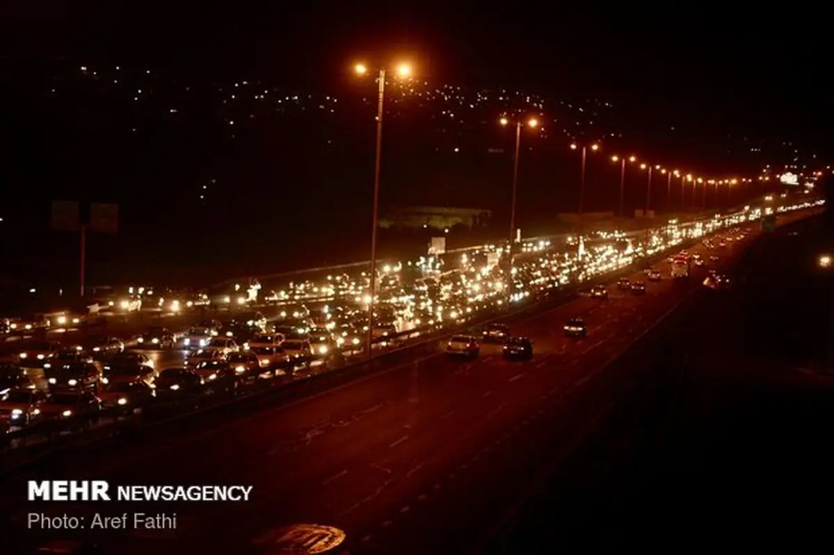ترافیک سنگین در هراز و فیروزکوه