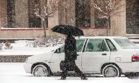 وقوع 70 حادثه در پی بارش برف در مشهد