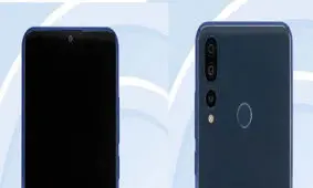 موبایل لنوو با دوربین سه گانه و بریدگی نمایشگر قطره طور لو رفت