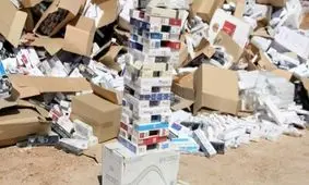 کشف 3 میلیون نخ سیگار قاچاق در زنجان