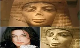 تندیسی۳۰۰۰ ساله که شباهت زیادی به مایکل جکستون دارد