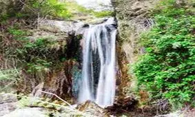 ویدئو/ایجاد آبشار "طوف طوفنا" در روستای بن‌زرد سفلی