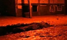 مسکن مهر پلدختر زیر آب رفت؛ مردم در محاصره سیلاب