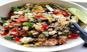 طرز تهیه سالاد کینوا مکزیکی