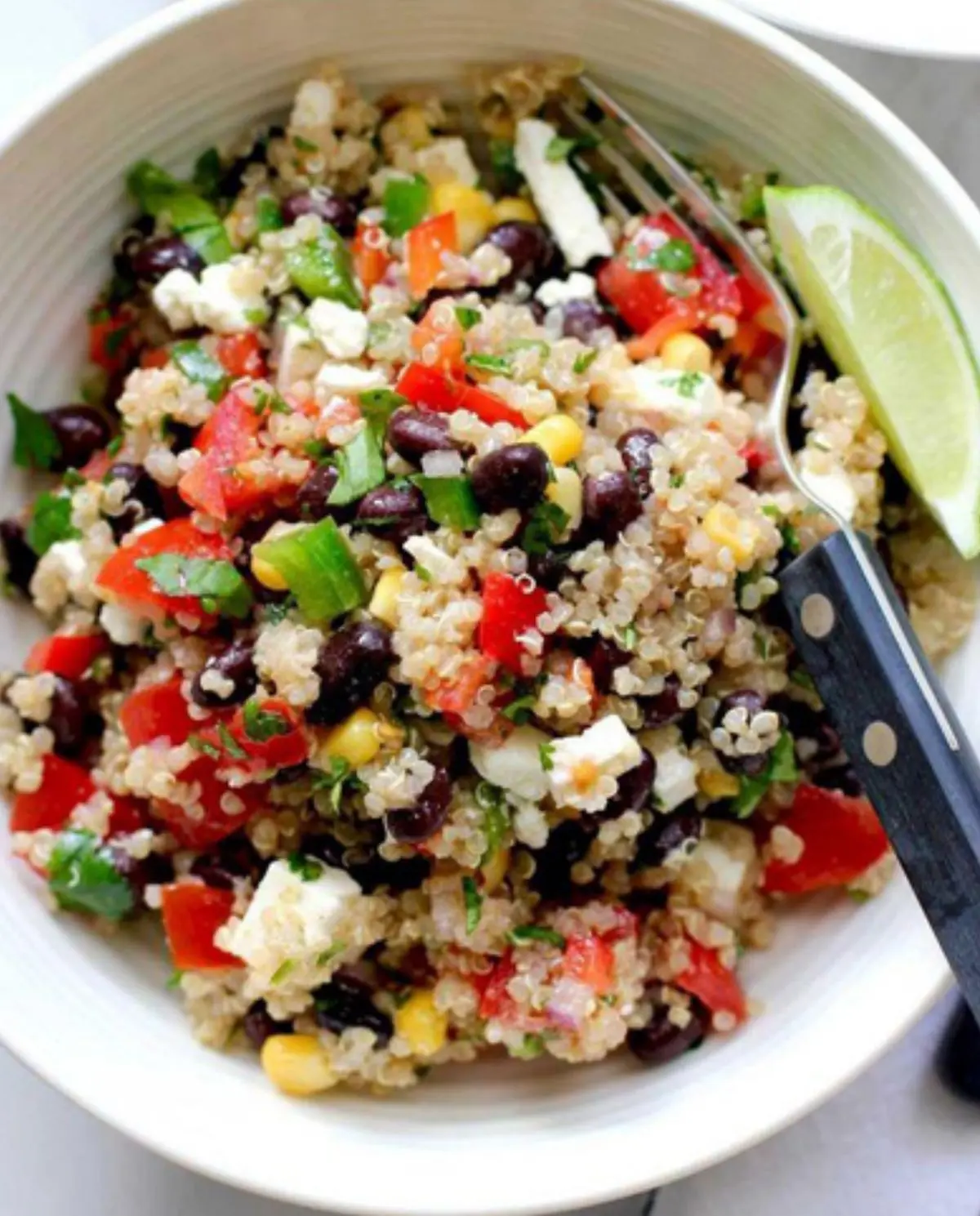 طرز تهیه سالاد کینوا مکزیکی