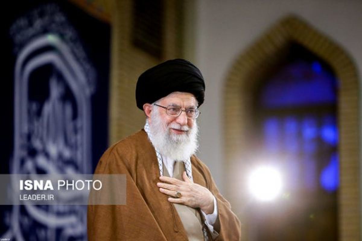 دیدار مسئولان نظام و میهمانان کنفرانس وحدت اسلامی با رهبر انقلاب