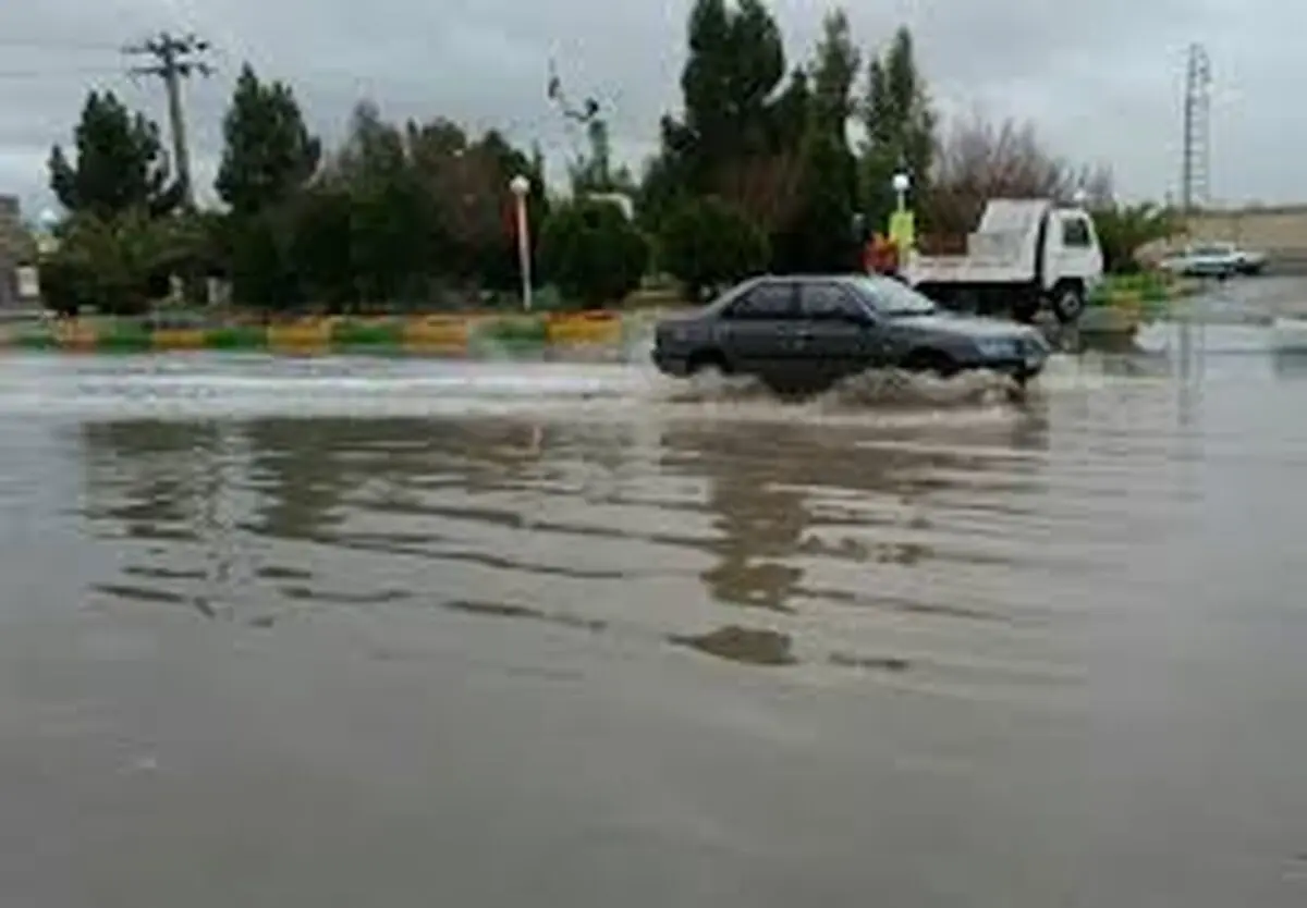 ویدئو/آبگرفتگی جاده یاسوج به شیراز
