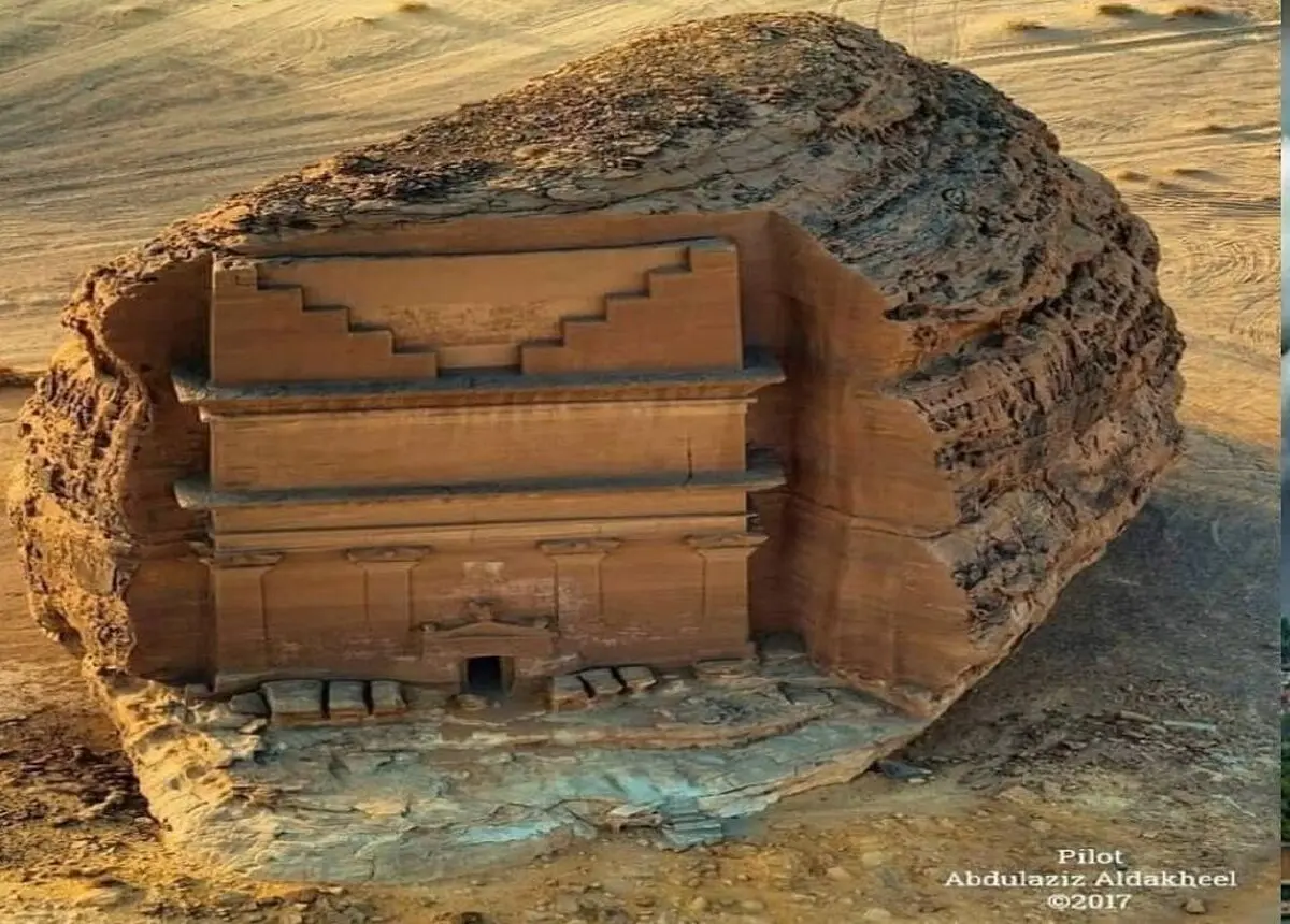 شهر اسرار آمیز مداین صالح در عربستان