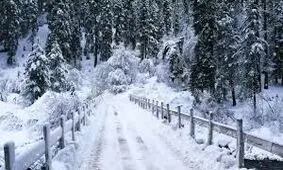 ویدئو/بارش برف در مارگون بویراحمد