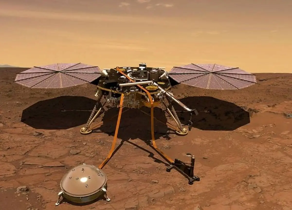فرود کاوشگر «اینسایت» در مریخ