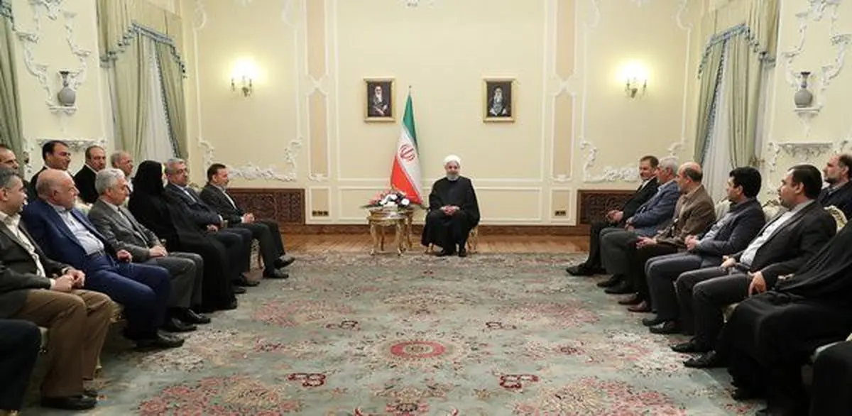 روحانی: برایم خیلی سنگین بود که مردم علی رغم گرانی و مضیقه اعتراضی به زبان نیاوردند /نباید به گونه‌ای اقدام کنیم که مردم از دین و مذهب، بیزار شوند/برخی جناح‌بندی‌های عجیب و غریب در کشور وجود دارد