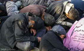 ۳۹۰ معتاد متجاهر در طرح پاکسازی پلیس خنداب جمع آوری شدند