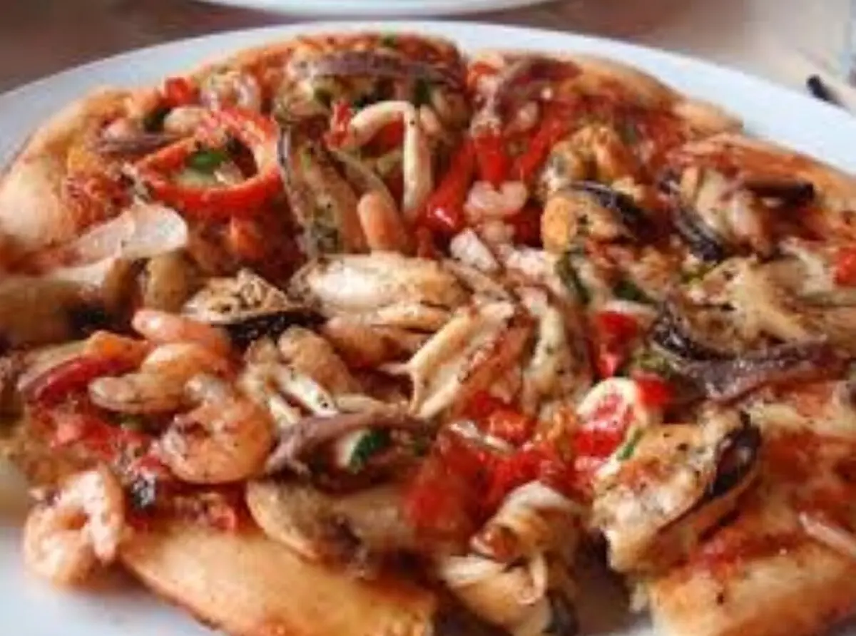 طرز تهیه پیتزای دریایی