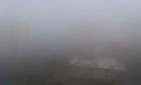 ویدئو/هوای زیبای مه آلود تهران