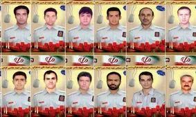 آئین یادبود شهدای آتش‌نشان در اهواز برگزار شد