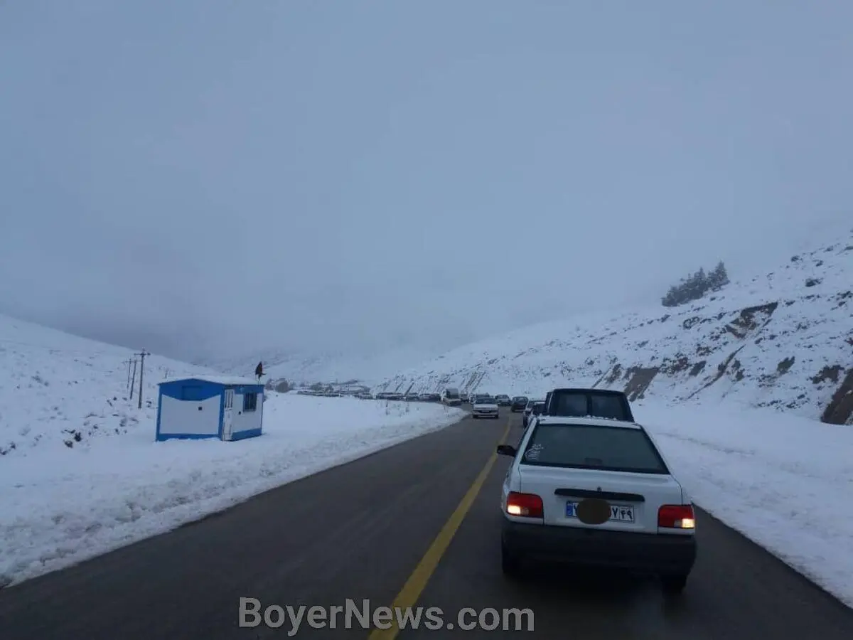 تصویر/ترافیک سنگین در جاده های یاسوج