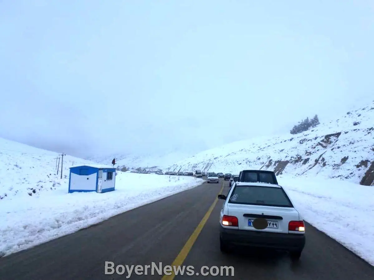 تصویر/ترافیک سنگین در جاده های یاسوج