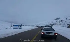تصویر/ترافیک سنگین در جاده های یاسوج