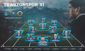 غیبت امیری در ترکیب اصلی ترابزون اسپور مقابل فنرباغچه+عکس