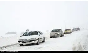 کولاک زمینی شدید در برخی گردنه‌های همدان