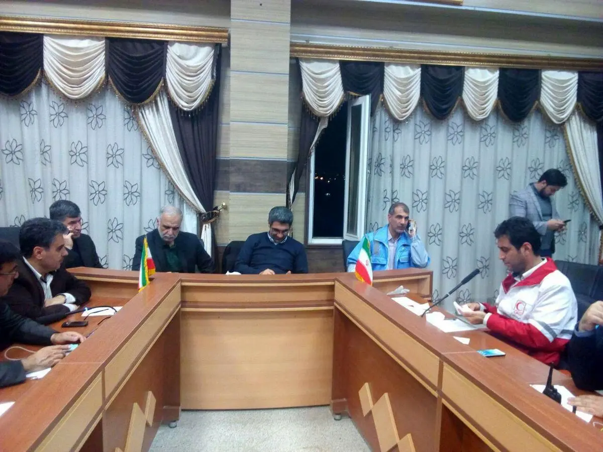 جلسه ستاد مدیریت بحران استان کرمانشاه هم اکنون در استانداری
