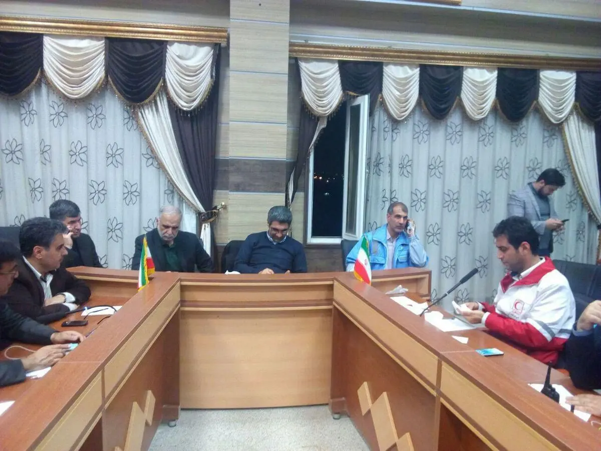 جلسه ستاد مدیریت بحران استان کرمانشاه هم اکنون در استانداری