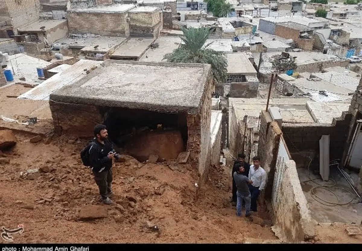 زندگی در همسایگی خطر؛ ریزش مجدد کوه در منطقه منبع آب اهواز پس از بارندگی