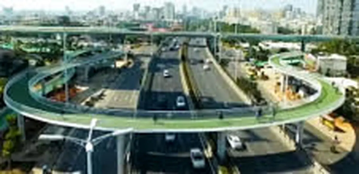 مسیر دوچرخه‌سواری منحصربه‌فرد در چین