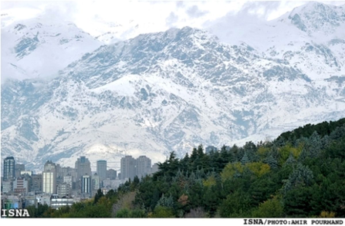 ویدئو/ برف سنگین در ارتفاعات شمشک تهران