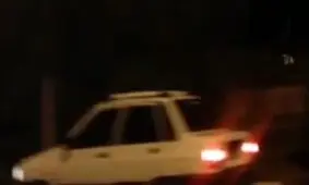 صف پمپ بنزین هم اکنون در قصر شیرین