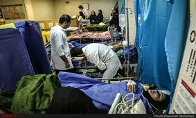 آمار مصدومان زمین لرزه تا ساعت۱۲ امشب به ۴۲۲ نفر رسید