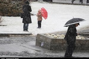 تداوم بارش برف و باران در کشور / استمرار کاهش دما و یخبندان در روز جمعه