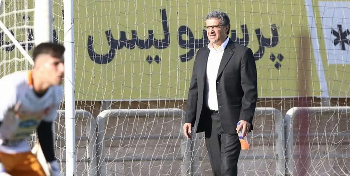 جلسه سرمربی و سرپرست پرسپولیس در پی اعتصاب بازیکنان